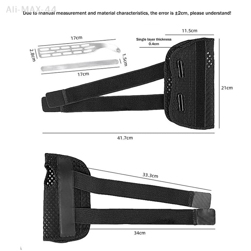 1 Pezzo Tutore da Polso Regolabile con Fissaggi per Sollievo dal Dolore da Tunnel Carpale, Lesioni, Distorsioni e Tendinite - Supporto Notturno