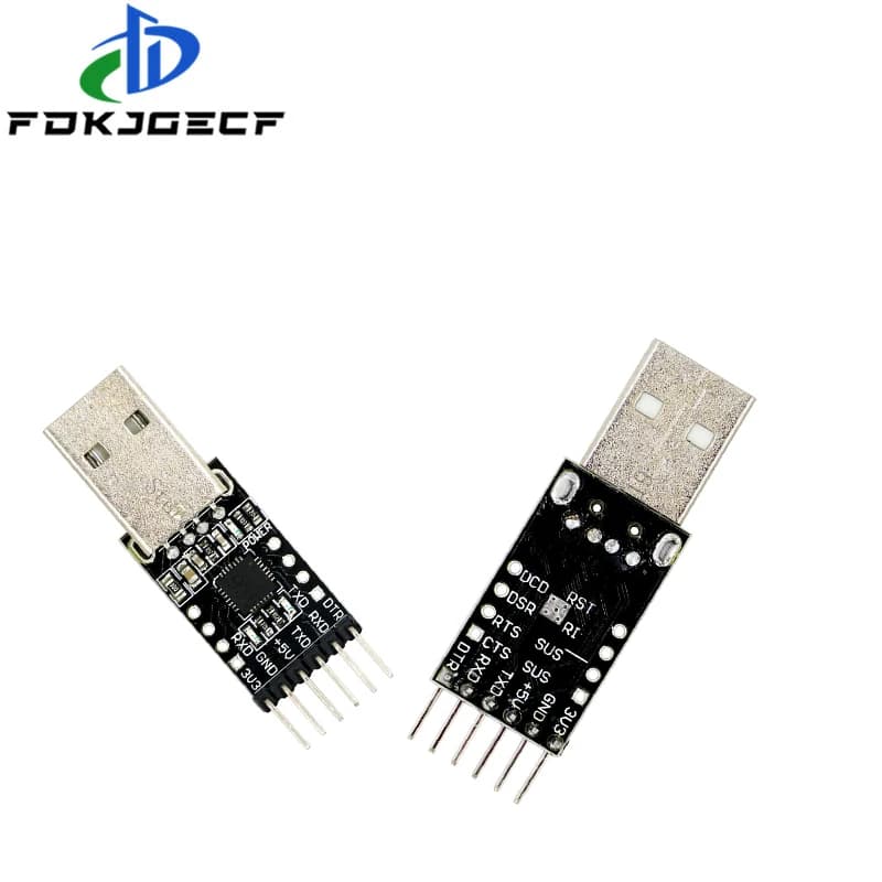 1 pc 6pin CP2102 USB 2.0 to TTL module UART + 1 pc Pro Mini module Atmega328 5 V 16 M for Arduino compatible with Nano
