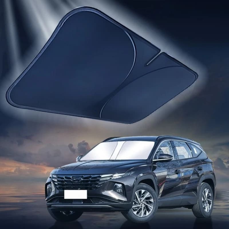 Per Hyundai Tucson Parabrezza Auto Parasole Blocchi Riflettore Auto Finestra Visiera Scudo Copertura Pieghevole Ombrellone 1 Pezzo