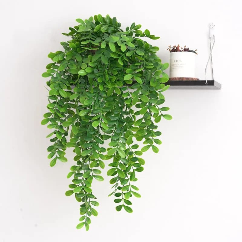 Piante Artificiali in Plastica a Forma di Foglie di Eucalipto, Ghirlande per Matrimoni, Feste, Decorazioni per Casa, Stanza, Parete, Archi e Accessori