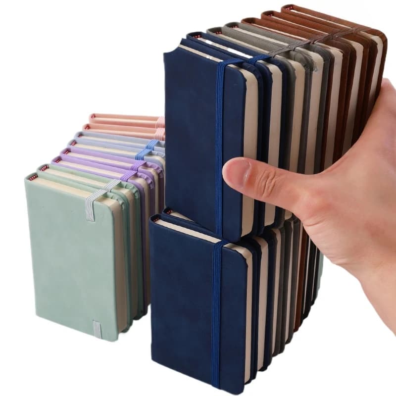 1 pz A7 Mini Notebook Tasca portatile Blocco note Diario Planner Agenda Memo Ufficio Scuola di cancelleria