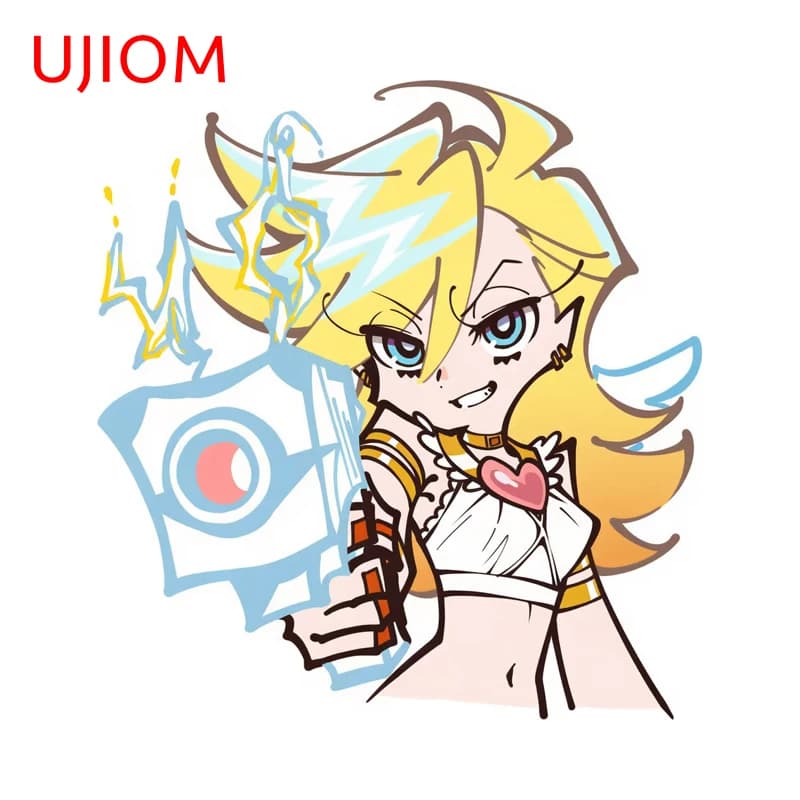 UJIOM Panty & Stocking Wall decals style fresh ink Decalcomanie fishing gear box for laptop Beautiful room decoration