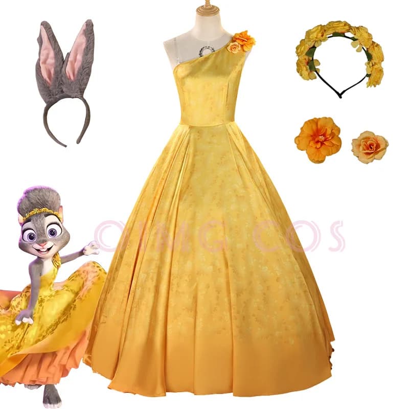 Zootopia 2 Judy Hopps Costume Cosplay Uniform Chinese Halloween Women's Costumes Game