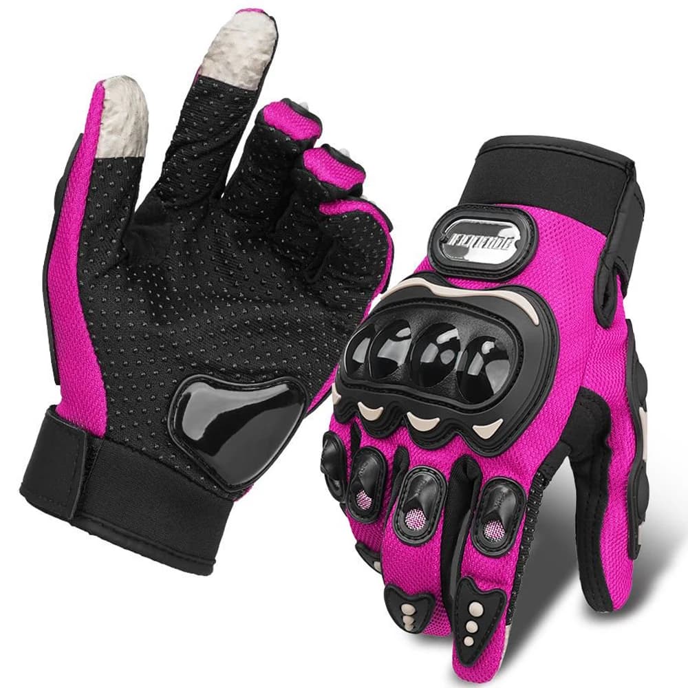 Women Guantes Moto Breathable Motorcycle Gloves Non-slip Wear-resistant Motocross Racing Gloves Touch Screen Moto Biker Gloves