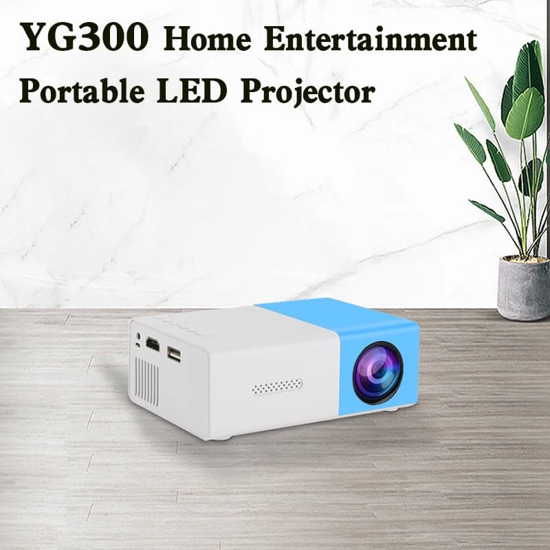Altoparlante incorporato YG300, supporta 1080P ad alta definizione, proiettore LED portatile per mini intrattenimento portatile
