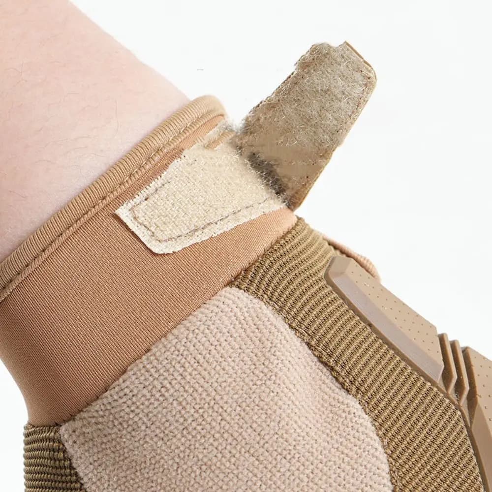 Three Fingers Motorcycle Gloves Wear-Resistant Vintage Racing Finger Mittens Goatskin Leather Fingerless Men'S Fingerless Gloves