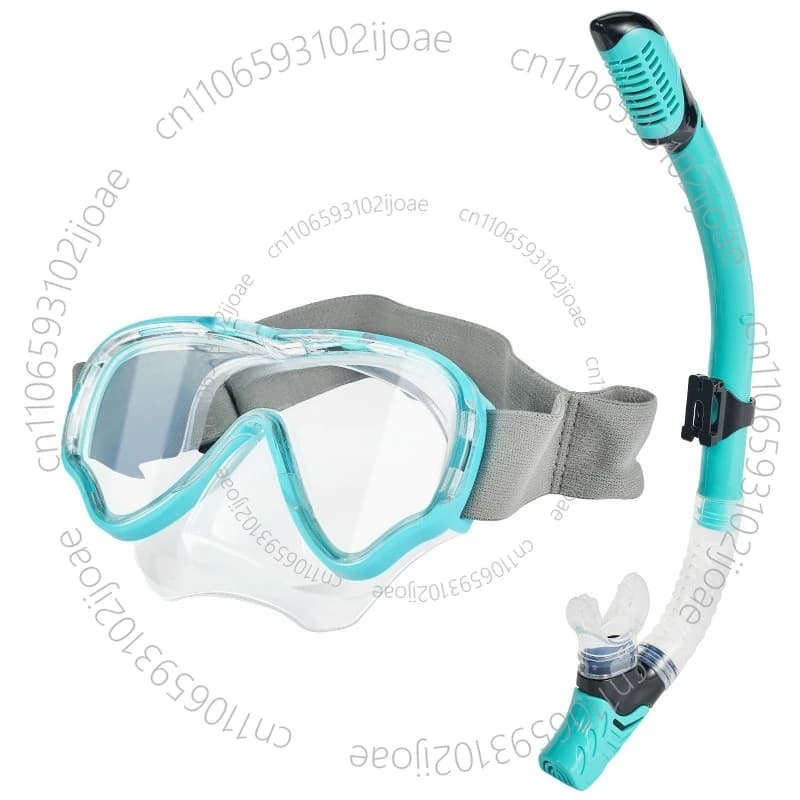Snorkeling Full Dry Scuba Diving Mask, Adult Diving Mask with Large Montature, Silicone Diving Occhialini