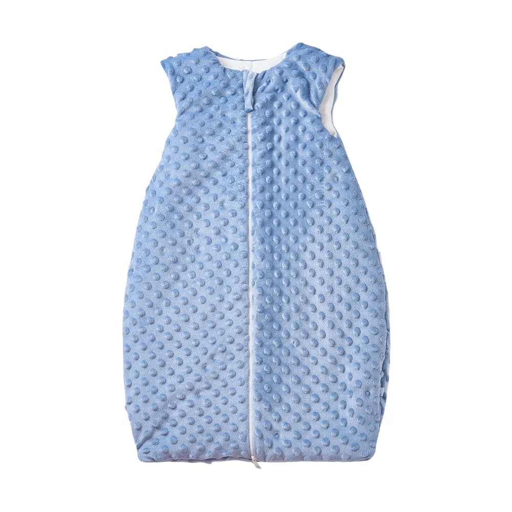 2.5 Tog trapuntato modello invernale sacco a pelo e sacco, peluche Minky Dot per neonati e bambini piccoli