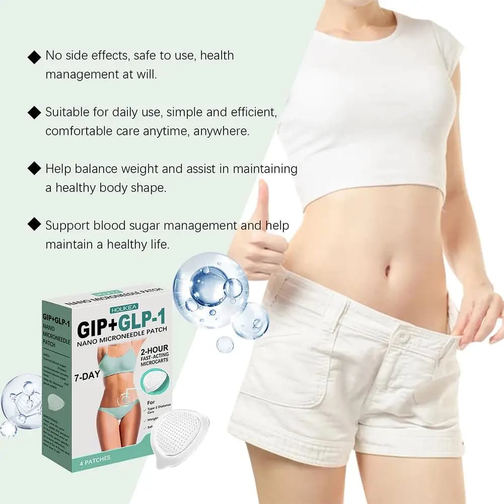4 pezzi patch per microaghi modellanti per il corpo bruciare i grassi dimagrire perdere peso peptidico microcristallino per la cura del corpo patch dimagrante