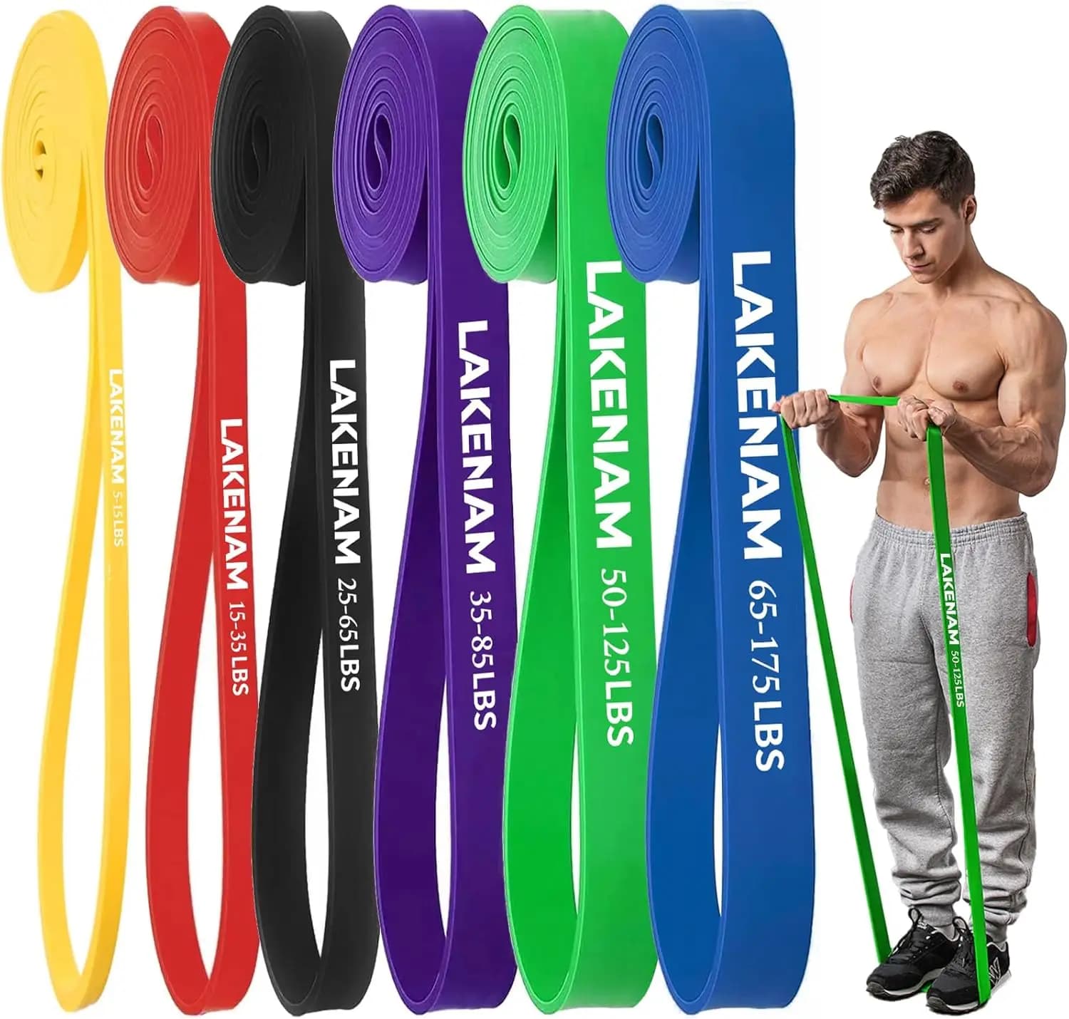 6 Levels of Resistance for Exercises, Muscle Training and Physiotherapy