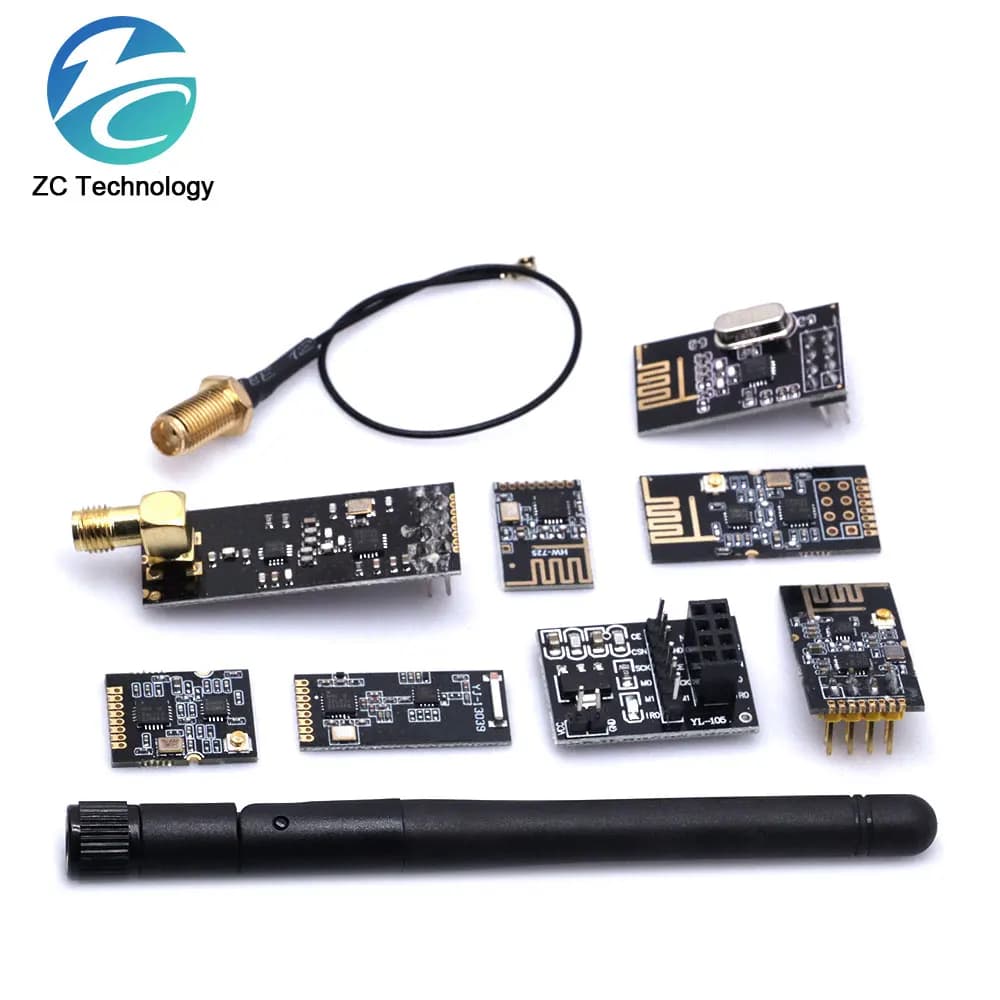NRF24L01 + 2.4G wireless data transmission module 2.4GHz NRF24L01 update version NRF24L01 + PA + LNA 1000 meters for Arduino