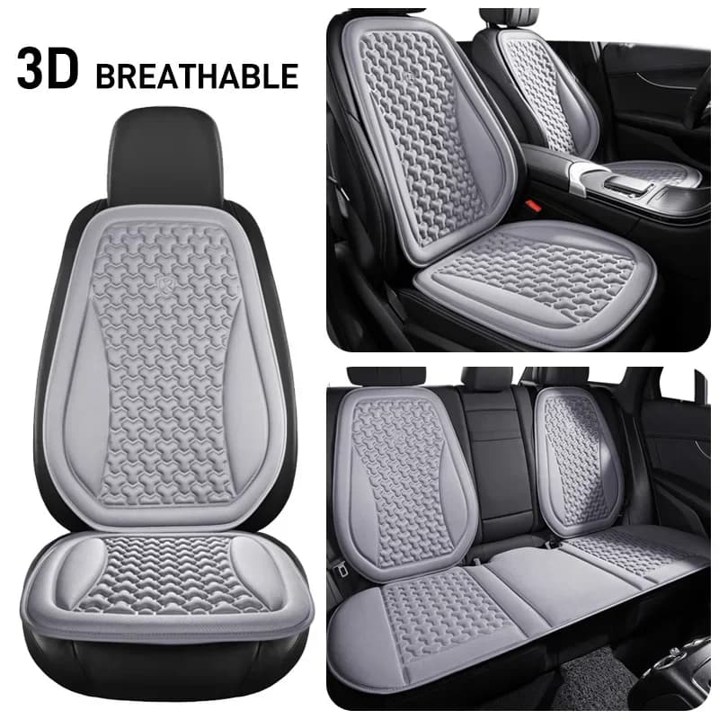 Car Seat Cover For Car Seats, 3D Breathable Car Seat Protector, Universal Auto Seat Cushion Pad, Convex Sweatproof Chair Mat