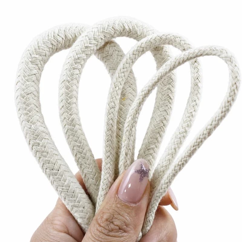 10/20M 4/6/8/10mm 16 Shares Twisted Cotton Cord Solid Core Rope for Home Textile Decoration Macrame Cords DIY Sewing Accessories