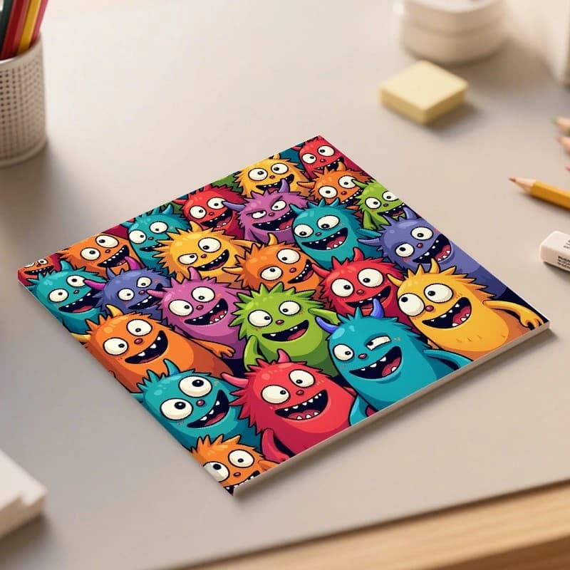 Cross-border Wholesale Coloring Book, Graffiti Tracing & Hand Drawing Sketch Notebook