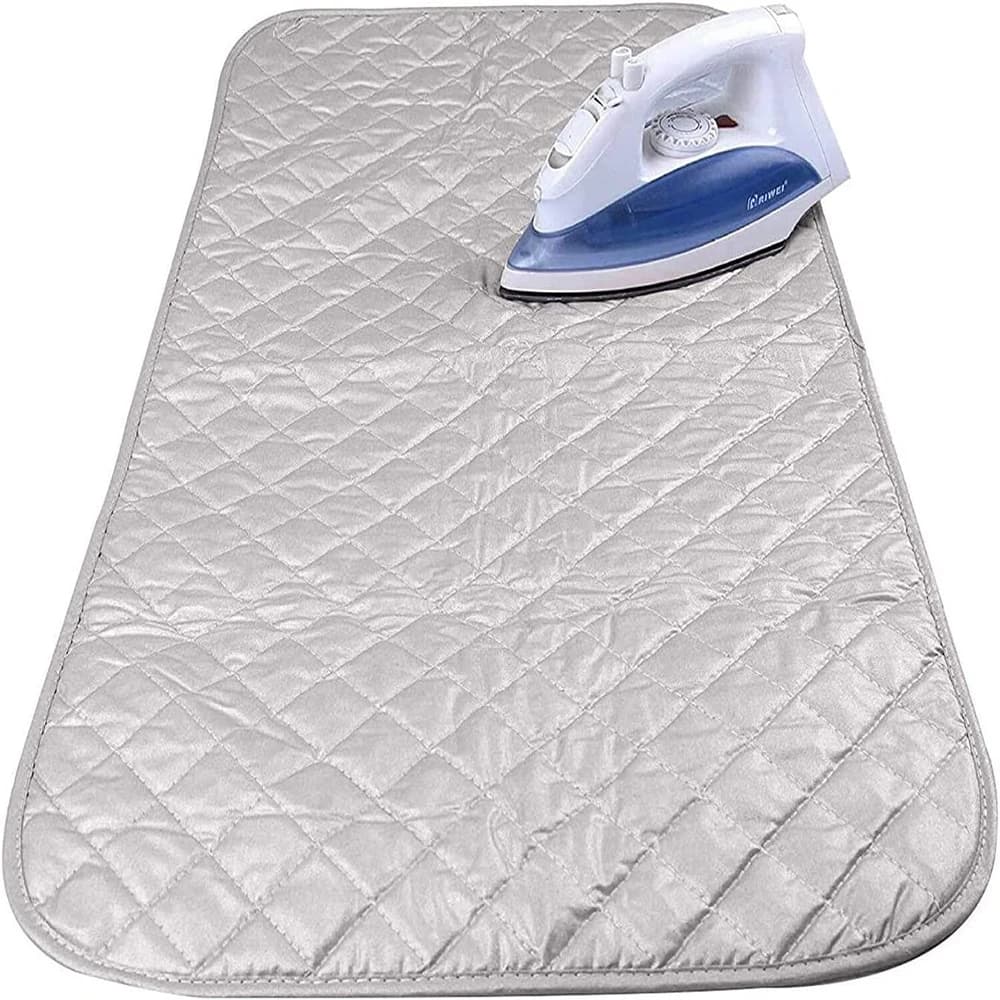 Sostituzione del asse da stiro della coperta del tappetino da stiro magnetico, copertura alternativa del bordo in ferro, asse da stiro portatile da viaggio, calore trapuntato