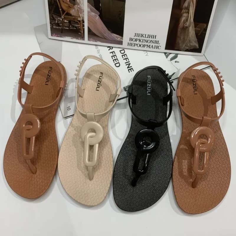 Sandali Donna alla Moda Leggeri, Scarpe da Spiaggia, Espadrillas, Infradito Donna, Sandalias Mujer