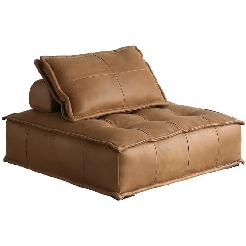 Divano componibile italiano in stile tatami, disponibile in versione singola, doppia e tripla.
