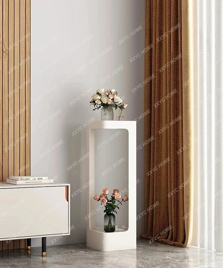 Portafiori YO di lusso, scaffale da terra a soffitto per soggiorno, scaffale multistrato da balcone in ferro battuto per piante verdi e vasi di fiori