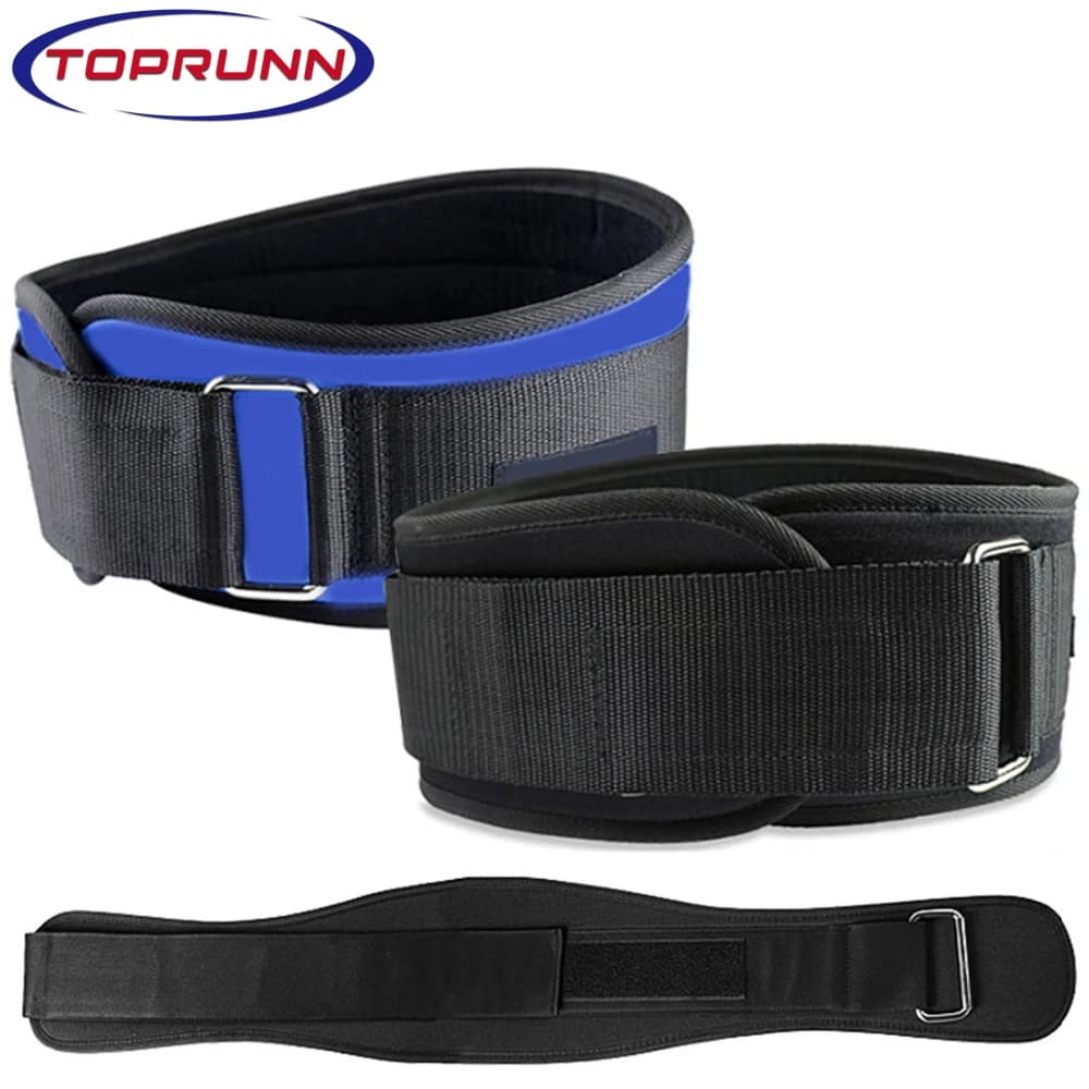 Cintura di supporto per la vita da uomo Supporto per la schiena regolabile per squat profondo Bilanciere per pesi Cintura per allenamento sportivo per sollevamento fitness