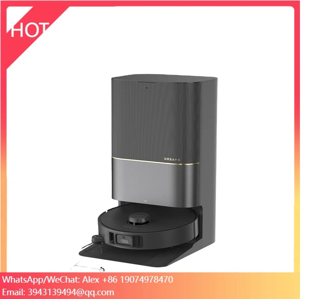 Versione Globale Dreame RobotX40 Aspirapolvere PRO Serie Ultra, Aspirazione 12000pa, Robot Aspirapolvere Elettrico Senza Fili