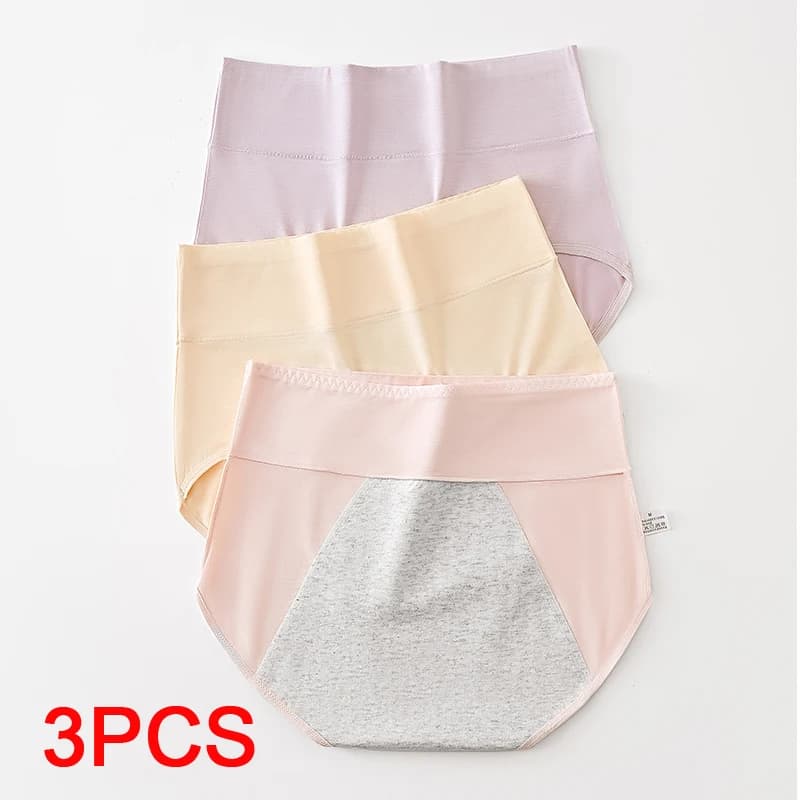 Women Underwear Super Absorbent Menstrual Panties Woman Modal Women's Briefs Reusable Menstrual Pads Menstruation Period Guatero