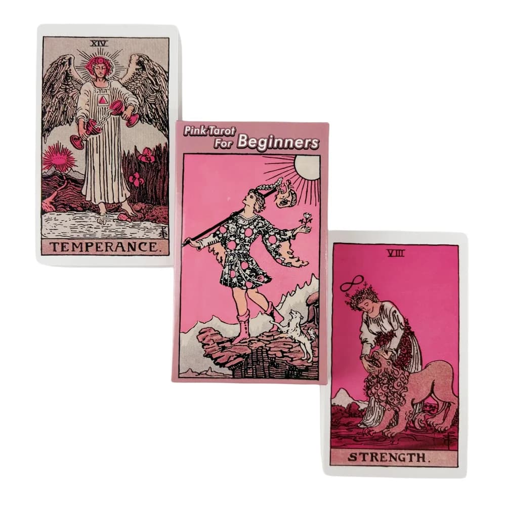 Set di mazzi di carte dei tarocchi da 78 pezzi per principianti, mazzo di divinazione per profezia, mazzo di carte dei tarocchi per feste in famiglia