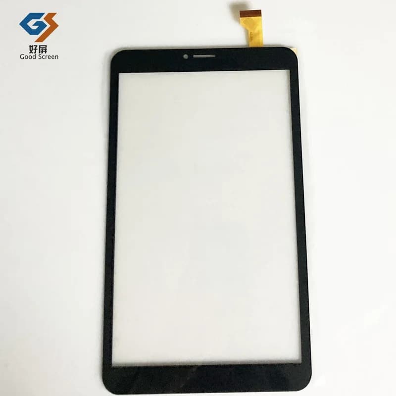 Nero 8 pollici Per DP080133-F3 45Pin Tablet PC Touch Screen Capacitivo Digitizer Sensore Pannello di Vetro Esterno