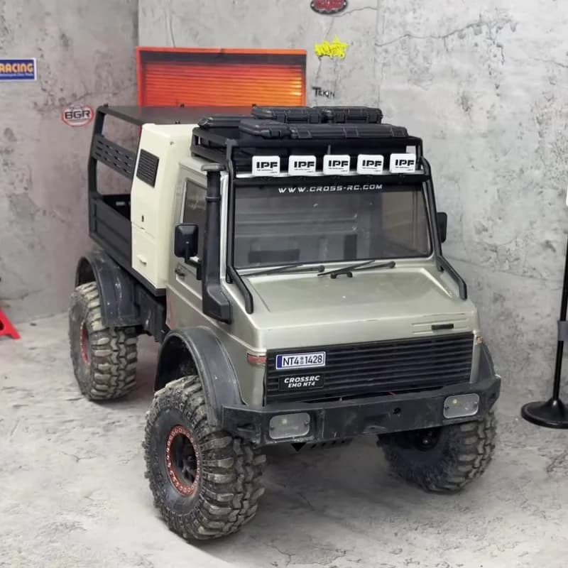 Parti di aggiornamento per cingolato fuoristrada CROSSRC NT4 NT6 1/10 Rc, roll-bar per portapacchi in nylon sinterizzato, mod per auto cingolate in scala durevole