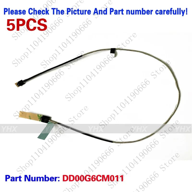 5PCS Laptop Components New camera cable webcam cable for HP Chromebook x360 11 G3 EE DD00G6CM011.