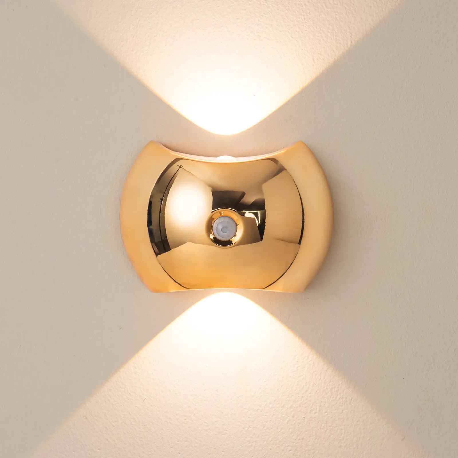 Luci Notturne Wireless con Sensore di Movimento, Lampade da Parete Ricaricabili USB per Casa Intelligente, Illuminazione LED per Camera da Letto
