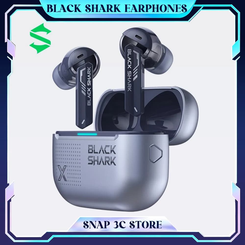 Black Shark 2.4GHz Wireless Gaming Earphones ANC Active Noise Reduction Bluetooth Earbuds Long Battery Life Headset Gifts