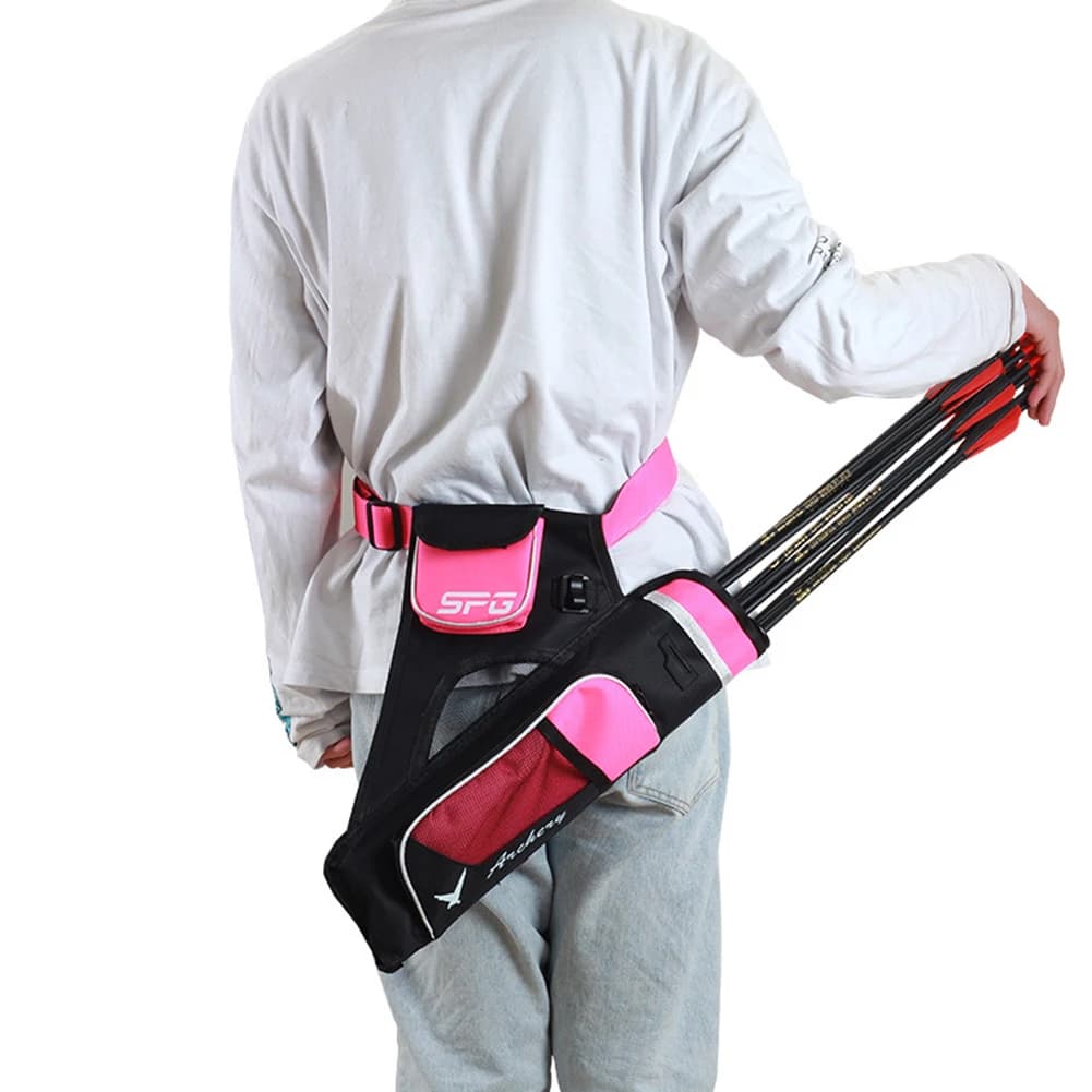 Borsa freccia Oxford panno freccia faretra 3 tubi borsa a tracolla singola per arco freccia tiro con l'arco caccia tiro con l'arco accessori