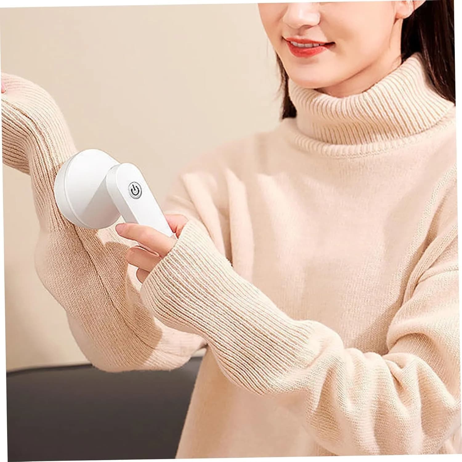 Saker Lint Remover 2026 Plus | Levapelucchi Elettrico per Vestiti | Levapelucchi Ricaricabile USB-C a Ricarica Rapida per Vestiti, Tessuti, Coperte e Decorazioni per la Casa (Bianco)