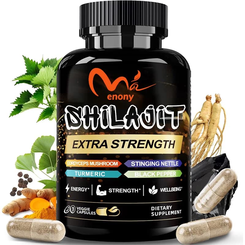 Contiene integratori di ginseng e acido fulvico, minerali naturali e supporto vitaminico multiplo, 60 capsule