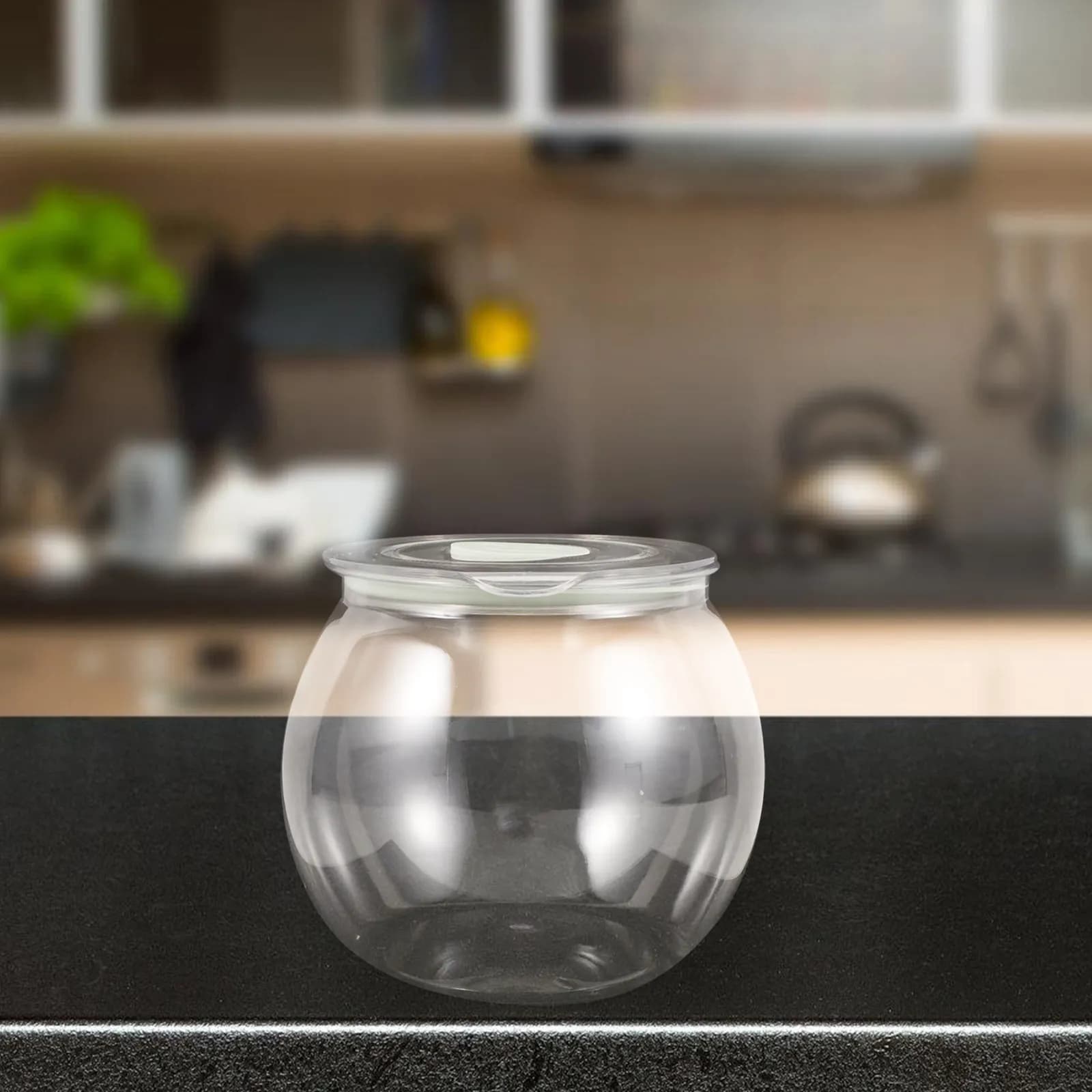 Large Capacity Transparent Storage Jar Airtight Plastic Canister Kitchen Food Storage Pantry Organizer Pickles Dried Fruits