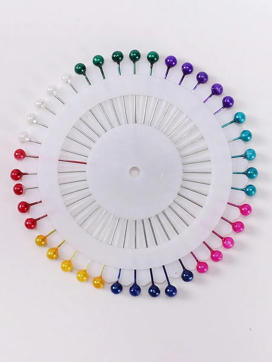 1 Pack Colorful Hijab Pins For Women Shawl Scarf Brooch Accessory