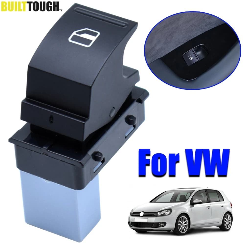 1Pcs Elettrico Finestra Laterale Interruttore di Alimentazione Pulsante di Controllo Per VW CC Golf Jetta Passat Polo Caddy Tiguan Eos Scirocco OE # 7L6959855B