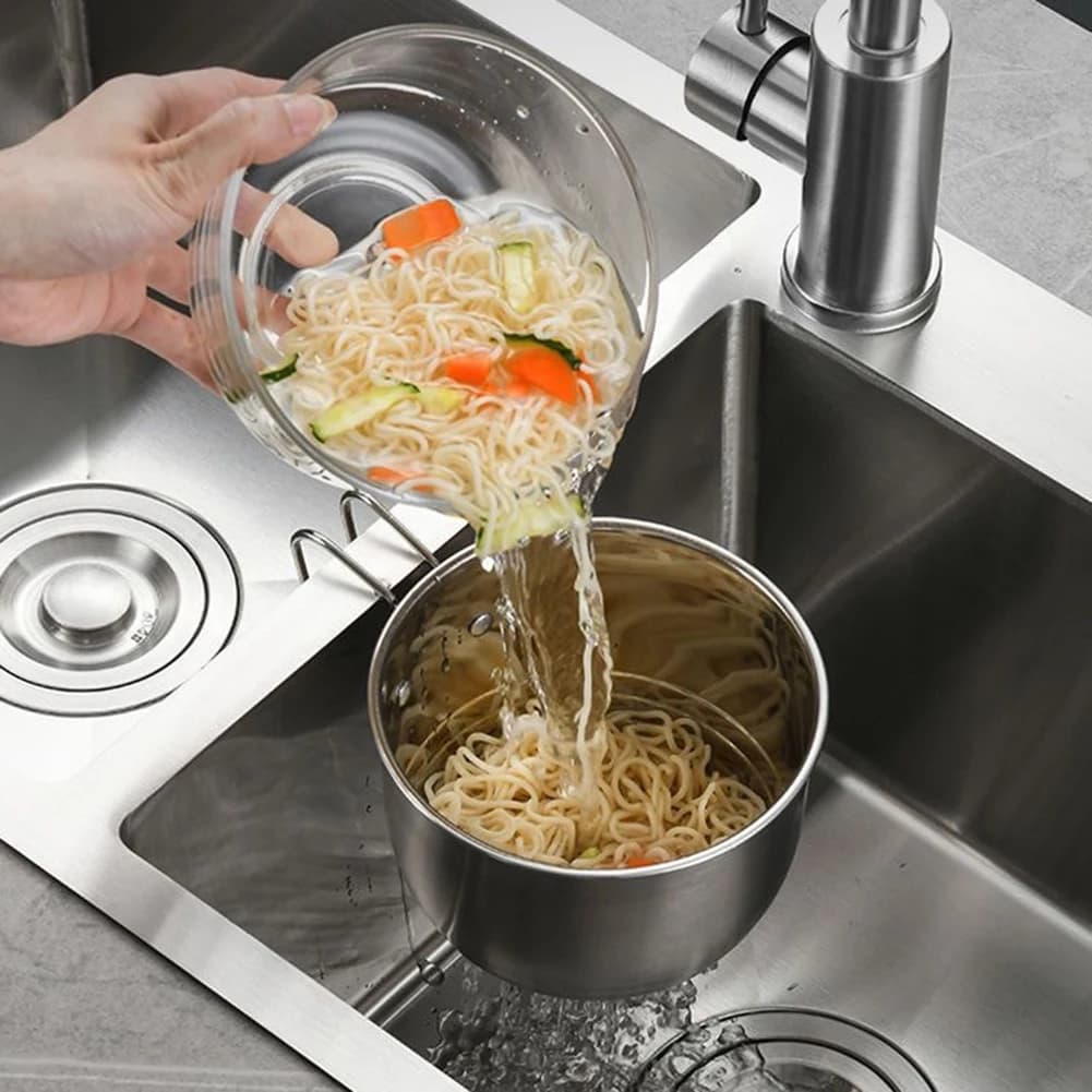 Cestello per lavello da cucina in acciaio inossidabile, filtro per rifiuti da cucina, filtro per verdure, scolapiatti, forniture da cucina