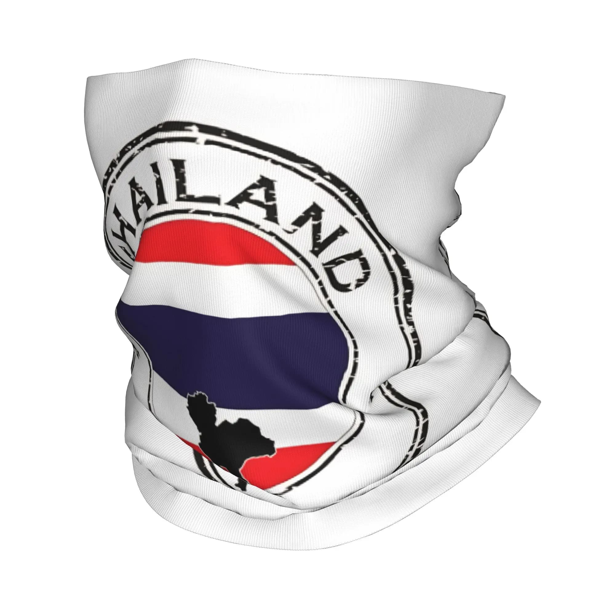 Thailand Flag Bandana Cool Bicycle Mask Hunting Fishing Anti-UV Balaclava Graphic Soft Motorcycle Face Cover Mask