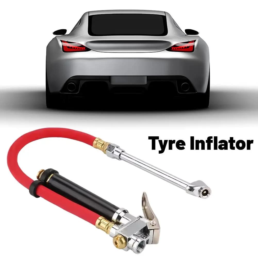 Palmare Auto Aria Pneumatico Riempitore di Pressione Riempimento Gonfiatore Moto Pneumatico Strumento Camion Strumento di Riparazione Manometro Automatico Compressore D'aria Tubo H6H2