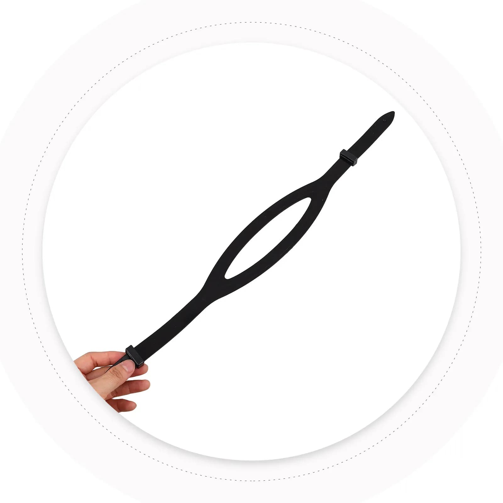 2 Pezzi Cinturino Premium in Silicone per Maschera Subacquea, Ricambio Universale per Occhialini da Immersione e Snorkeling, Design Divisibile Confortevole