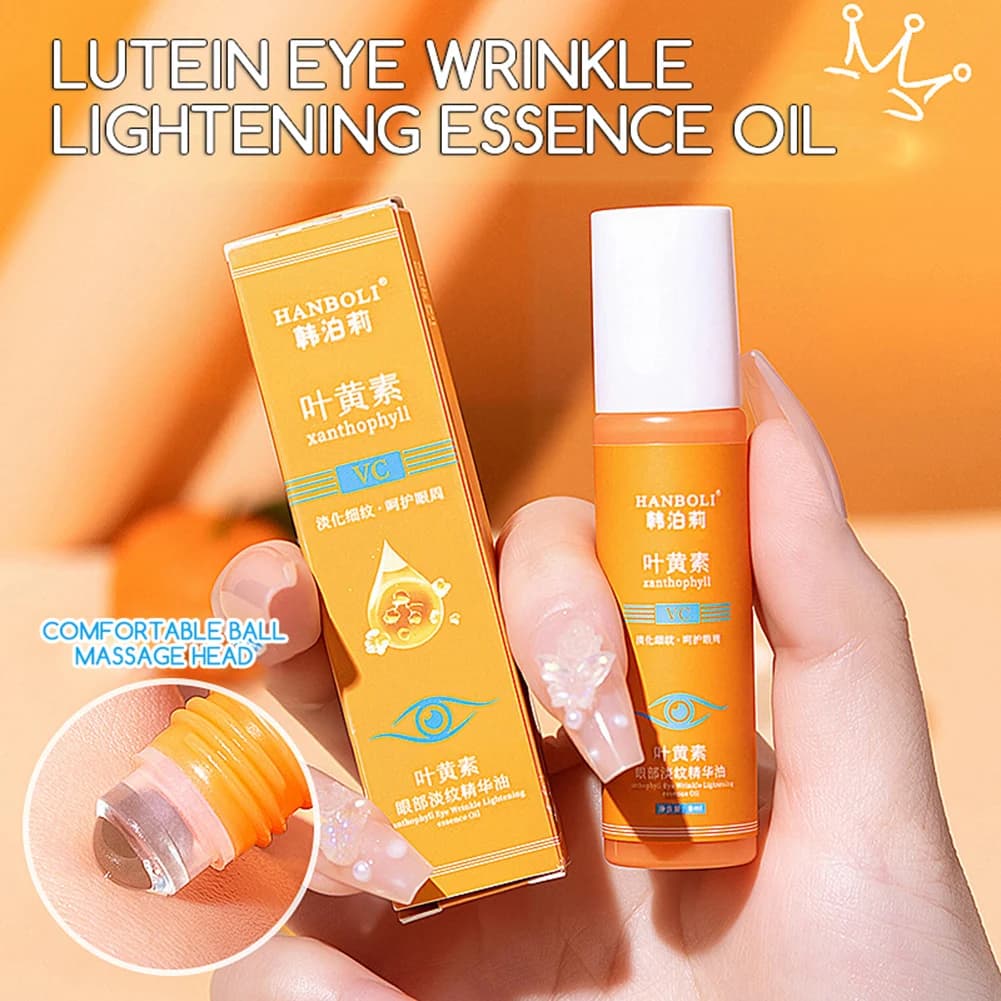 8ml Vitamin C Lutein Anti-Wheel Essences Oil Clear Curtain Dark Anti Aging Lotion For Eye Care Products