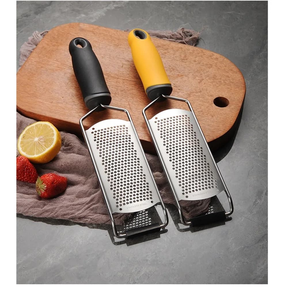 Stainless Steel Rectangular Multifunctional Grater for Cheese, Chocolate, Lemon, Cheese Slicing Machine, Pelapatate, Kitchen Tools
