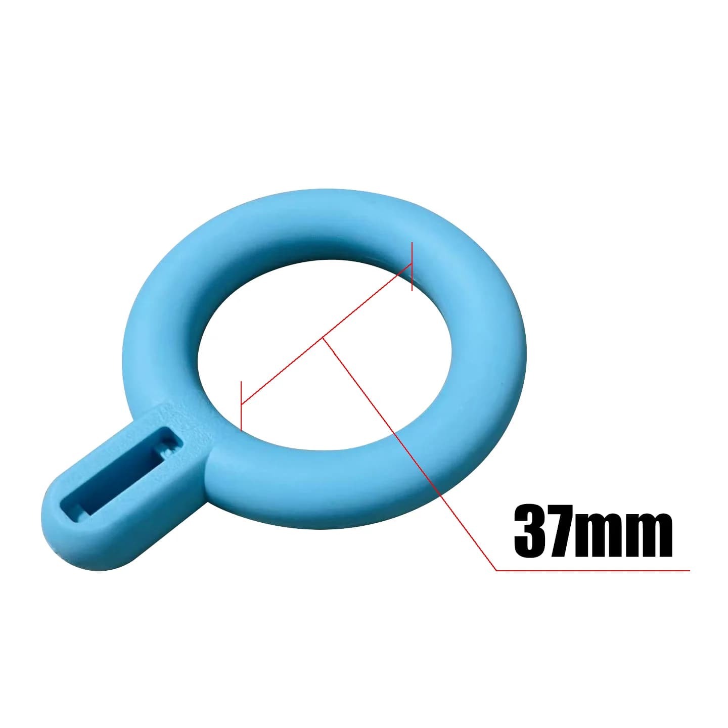 Accessories for massage gun Gun strap, 37 mm smooth silicone ring