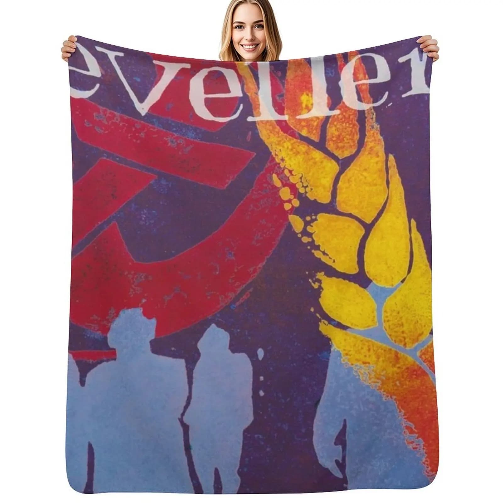 LEVELLERS MIREL 3 Throw Blanket Camping valentine gift ideas Designers Sofa Quilt warm winter Sleeping Bag Blankets