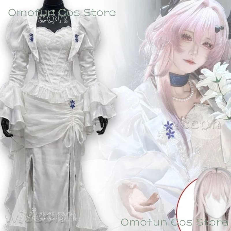Arknights Theresa Cosplay Women's Costume, Full Set, Soul Role Play Dress, Dressed By Demone Woman, Little Dress