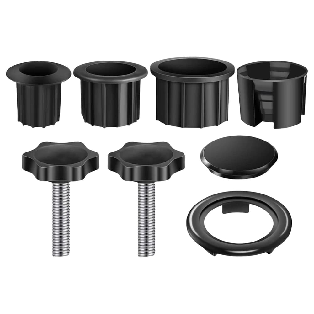 1 Set Sun Umbrella Base Tube Mouth Sleeves Screws Bevel Sleeve Base Bracket Shade Accessories Umbrella Hole Cover Garden Tools