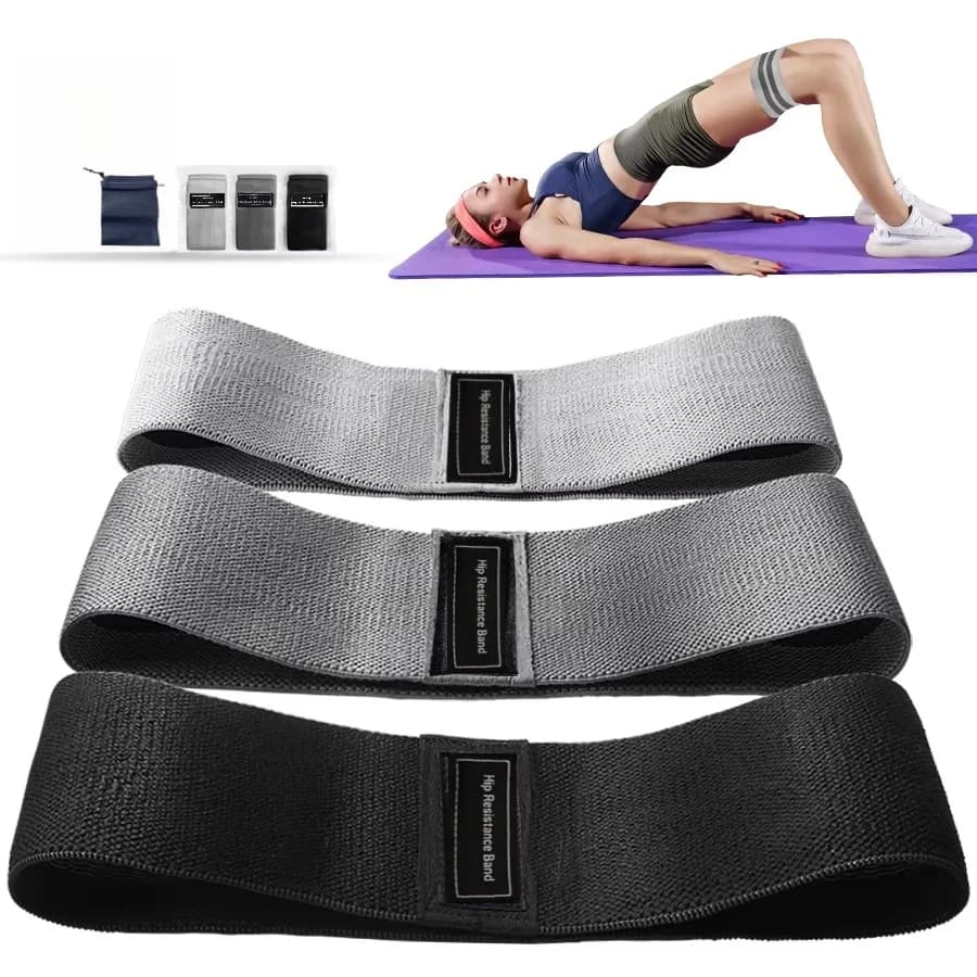 Bearings for hip barrel with Glute Squat basic fabric resistance Circle Elasticized Fitness Strips Passers Gym equipment for yoga