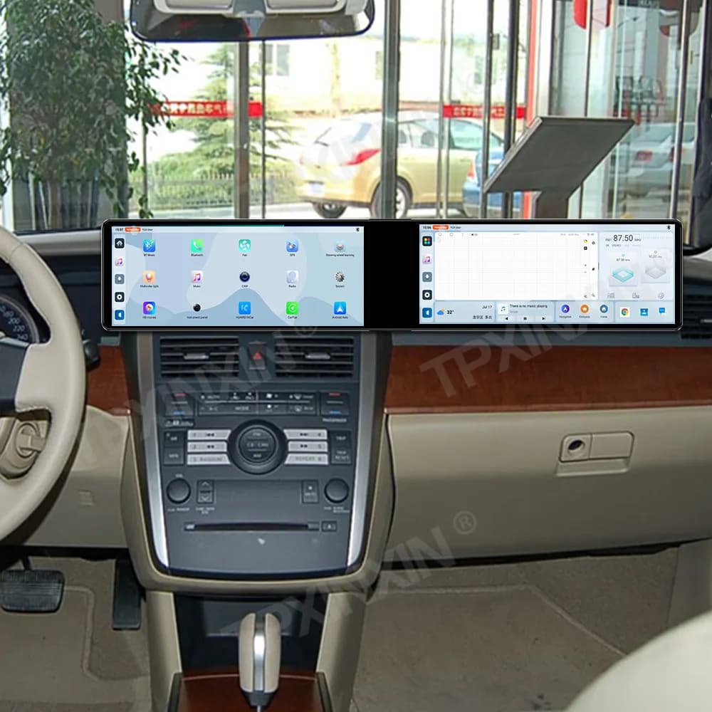 Dual-screen Interaction Android For Nissan Teana 2004~2007 Car Radio Multimedia GPS Navigation Video Stereo HD Screen Head Unit