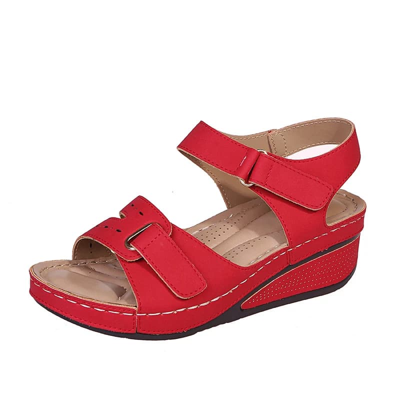 Sandali Estivi Donna 2026 alla Moda, Scarpe con Zeppa Comode per Camminare, Calzature Femminili Morbide e Leggere, Sandali da Donna 35-44